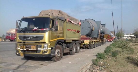 Procam Transports OOG Oil & Gas Cargo Across India