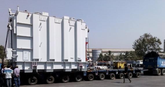 EXG Executes Transport of 3 Transformers in India
