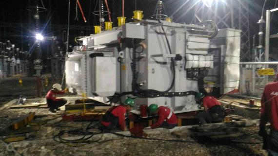 AAI + Peers Inc. Deliver Transformer in the Philippines
