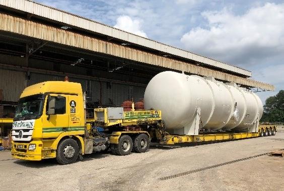 Tera Projects with Shipment of Tanks from Malaysia to Algeria