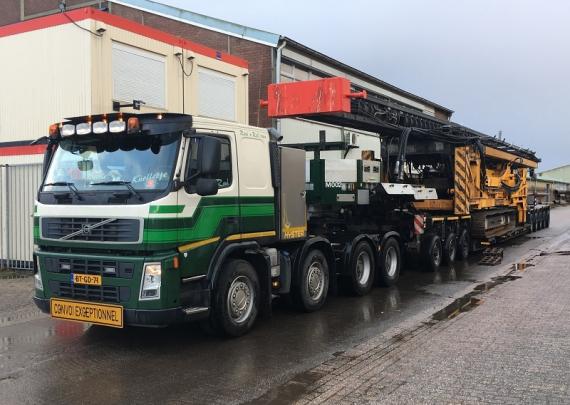 ScanMarine Estonia Arrange Transport of Drilling Machine