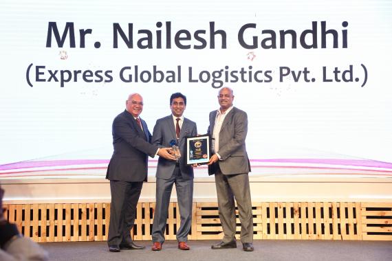 Nailesh Gandhi Named 'Dynamic Logistics Professional of the Year' at MALA 2018