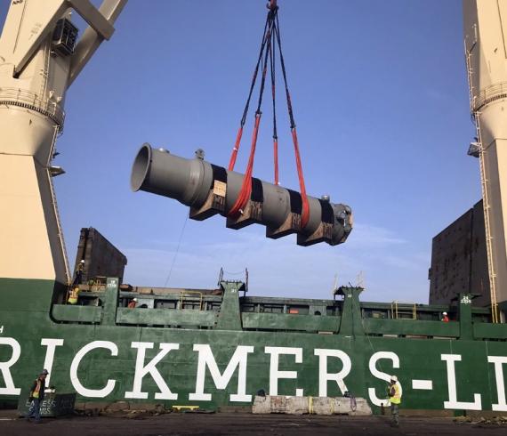 C.H. Robinson successfully move Pressure Vessel from Texas to U.K.