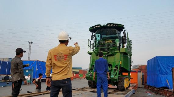 Cuchi Shipping with Transport of Agriculture Machines