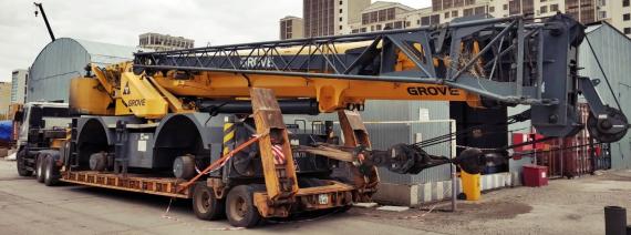 Goodrich with Massive Multi-Modal Crane Transport