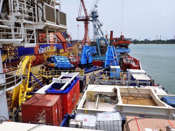 Sadleirs Move Demobilised Vessel from Fremantle to Singapore