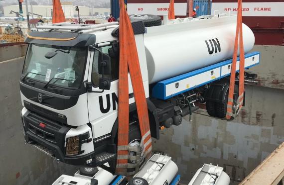 Origin Logistics Work with Conveyor Logistics on UN Project