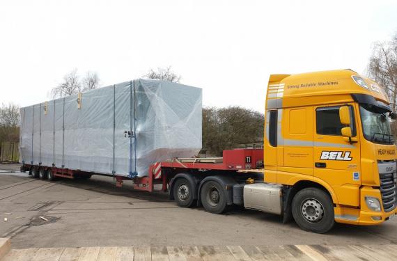 First Global & Central Oceans UK Deliver Oversized Furnace