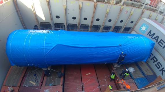 C.H. Robinson & Actanis Project Cargo Arrange Transport of Large Tank