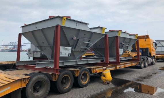 Cuchi Shipping Handle Transport of Waste Heat Recovery Unit