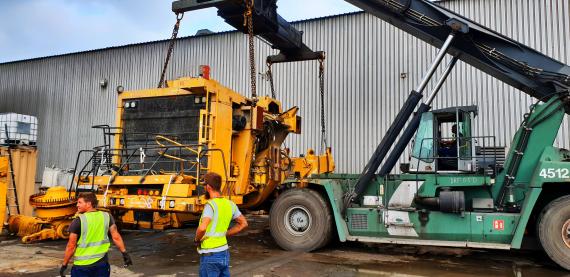 Afriguide Logistics with Used Mining Haul Trucks Exported to Australia