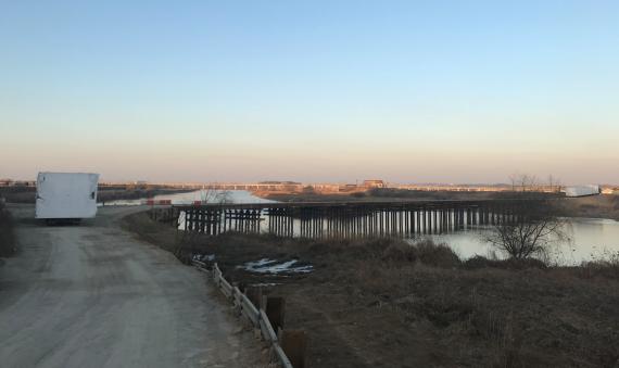 C.H. Robinson Builds a Temporary Bridge to Complete Logistics Project