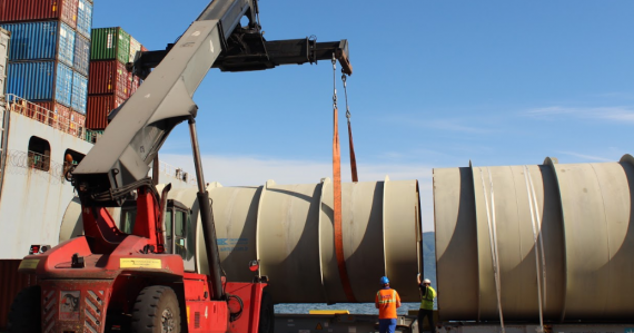 Origin Logistics with Transport of Oversized Cargo for Hydroelectric Power Plant