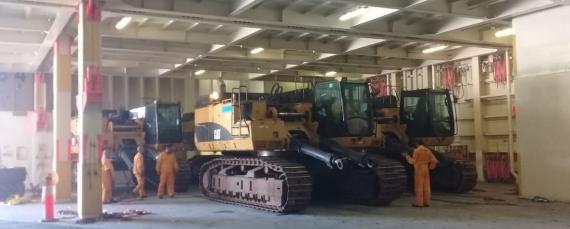 CTO do Brasil Handle Shipment of 5 CAT Excavators