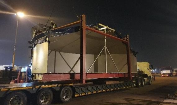 NATCO with Another Delivery of OOG Cargo for Beverage Industry