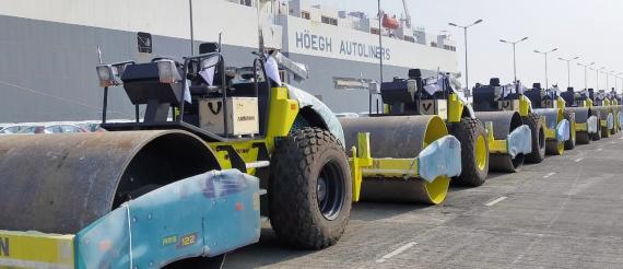 Polaris Delivers Soil Compactors from India to the UAE