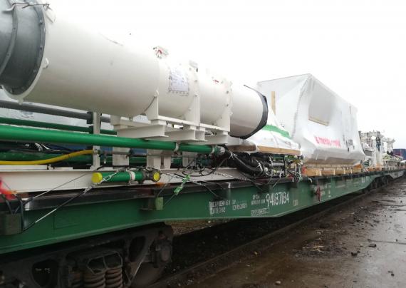 CF&S with Transport of Tunnel Boring Machine by Rail