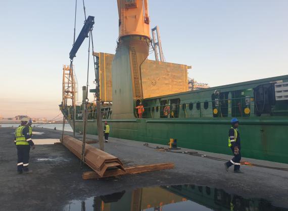 Al Bader Shipping Handles Breakbulk Cargo on Chartered Vessel