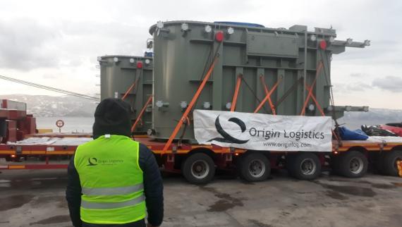 Origin Logistics with Loading of 2 Transformers in Turkey