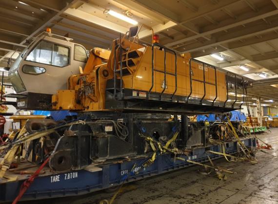 Al Bader with High-Quality Shipment of Another Crawler Crane