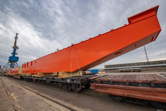 CF&S with Another Impressive Oversized Cargo Project by Rail