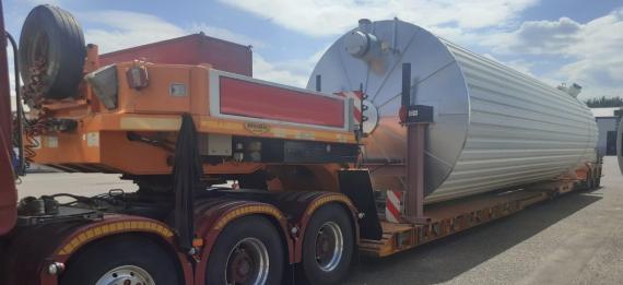 KGE Baltic with Delivery of 3 Industrial Silos