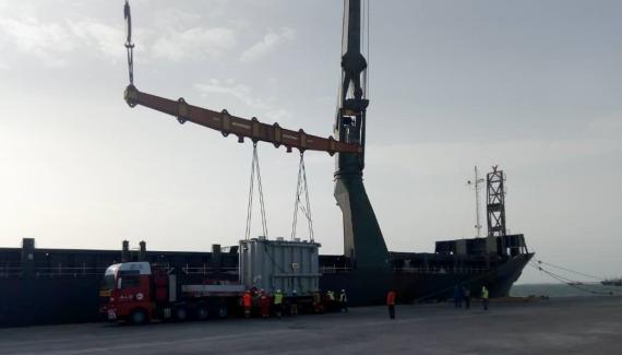 BSMG with Delivery of Generators in Mauritania