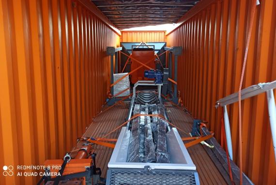 Origin Logistics Collaborate with Nisshin Transportation for Metal Shearers Shipment