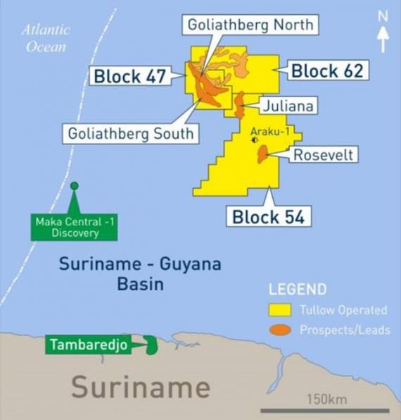 Ramps Awarded Integrated Logistics Contract by Tullow for Suriname Well