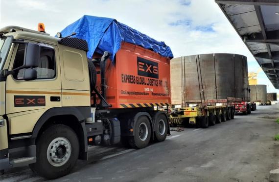 EXG Delivers 3 Over-Dimensional Alloy Steel Units