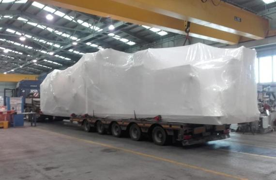 KGE Baltic Report Transport of Heavy Cold Module Unit