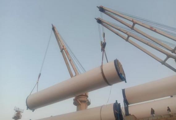 Star Shipping Busy with Windmill Project at Port Qasim