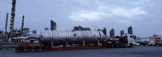 Livo Logistics with Transportation of Reactor from Italy to Belgium