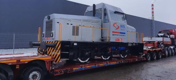 Livo Logistics Manages Transport of Locomotive
