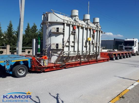 Kamor Logistics Complete Heavy Transformer Shipment