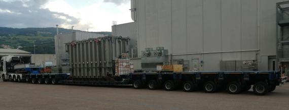 Livo Logistics with 115tn Transformer from Italy to Spain