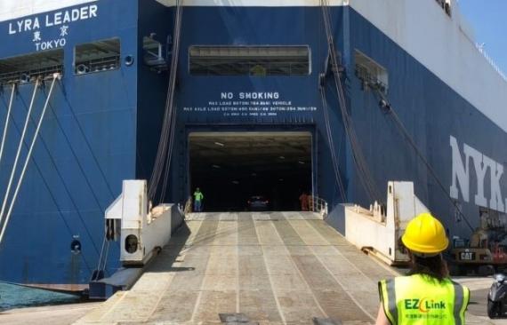 EZ Link Taiwan Handles OOG Machinery via RORO to Italy