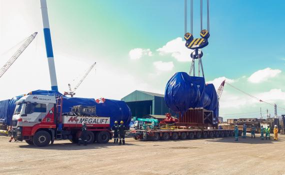 Megalift Malaysia with Transport for Oil & Gas Project in Johor