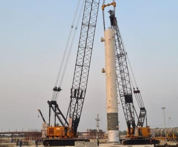 Star Shipping Provide Offloading, Erection & Installation Solutions at Project Site