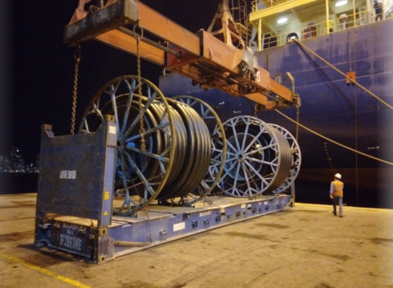 Anker Logistica Report their Latest Flexsteel Pipes Shipment