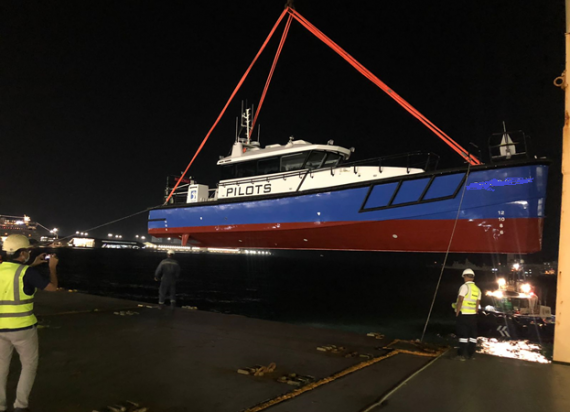 Wilhelmsen Handles Pilot Boat Import at Abu Dhabi