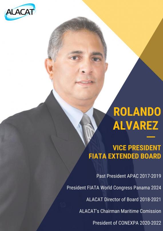 Rolando Alvarez of Upcargo Appointed Vice President on the FIATA Extended Board