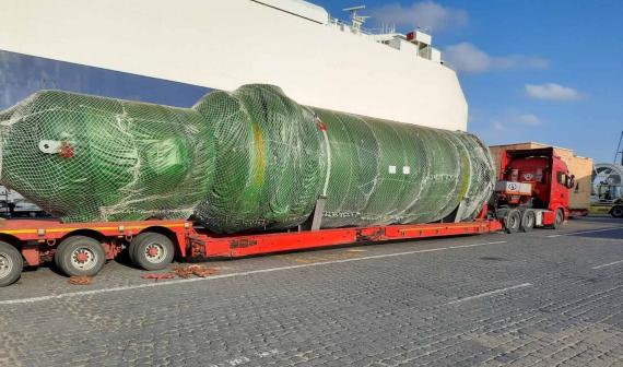 Austromar Hungary Deliver OOG Tower