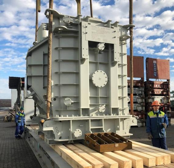 First Global Logistics in Egypt Delivers OOG Shunt Reactor