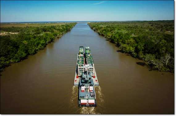 C.H. Robinson Assists in the Transport of 8 Modules by Barge