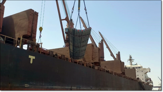 Wilhelmsen UAE Handles Shipment of Steel Billets