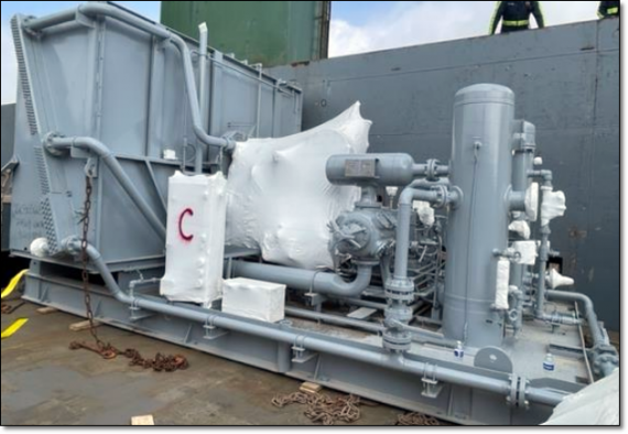 Anker Logistica Handle Gas Compressor to Cartagena