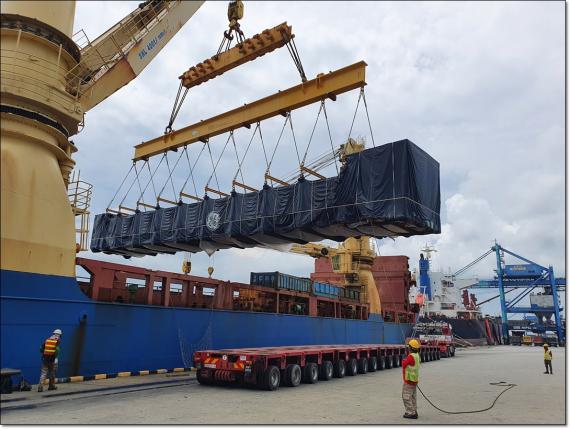 Megalift Handles Transportation for a New Power Plant in Malaysia