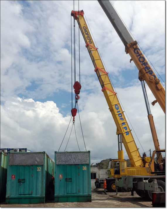 UPCARGO Dismantle Thermoelectric Plant in Panama