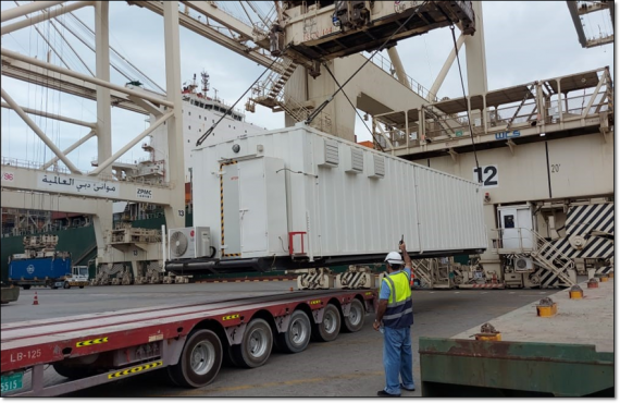 Polaris Shipping Transport Portable Kitchen to Libya